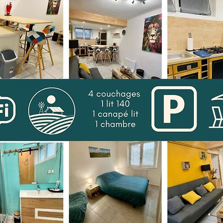 Studio 40M2 Plein Pied Avec Parking Jussac Экстерьер фото
