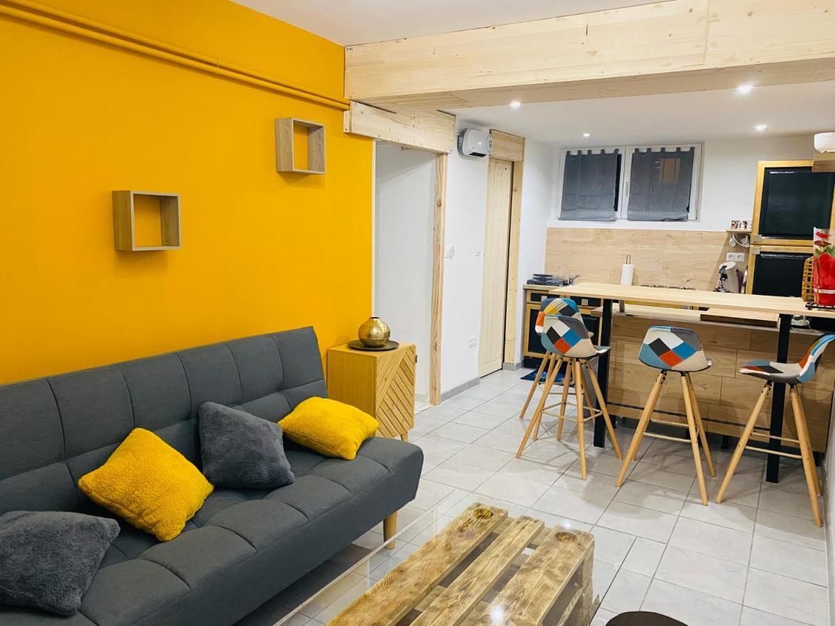 Studio 40M2 Plein Pied Avec Parking Jussac Экстерьер фото