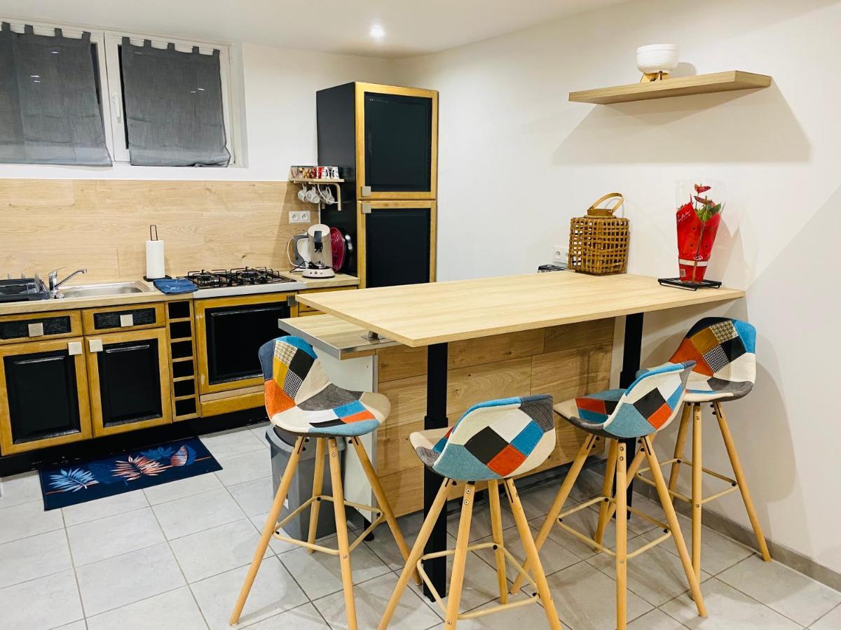 Studio 40M2 Plein Pied Avec Parking Jussac Экстерьер фото