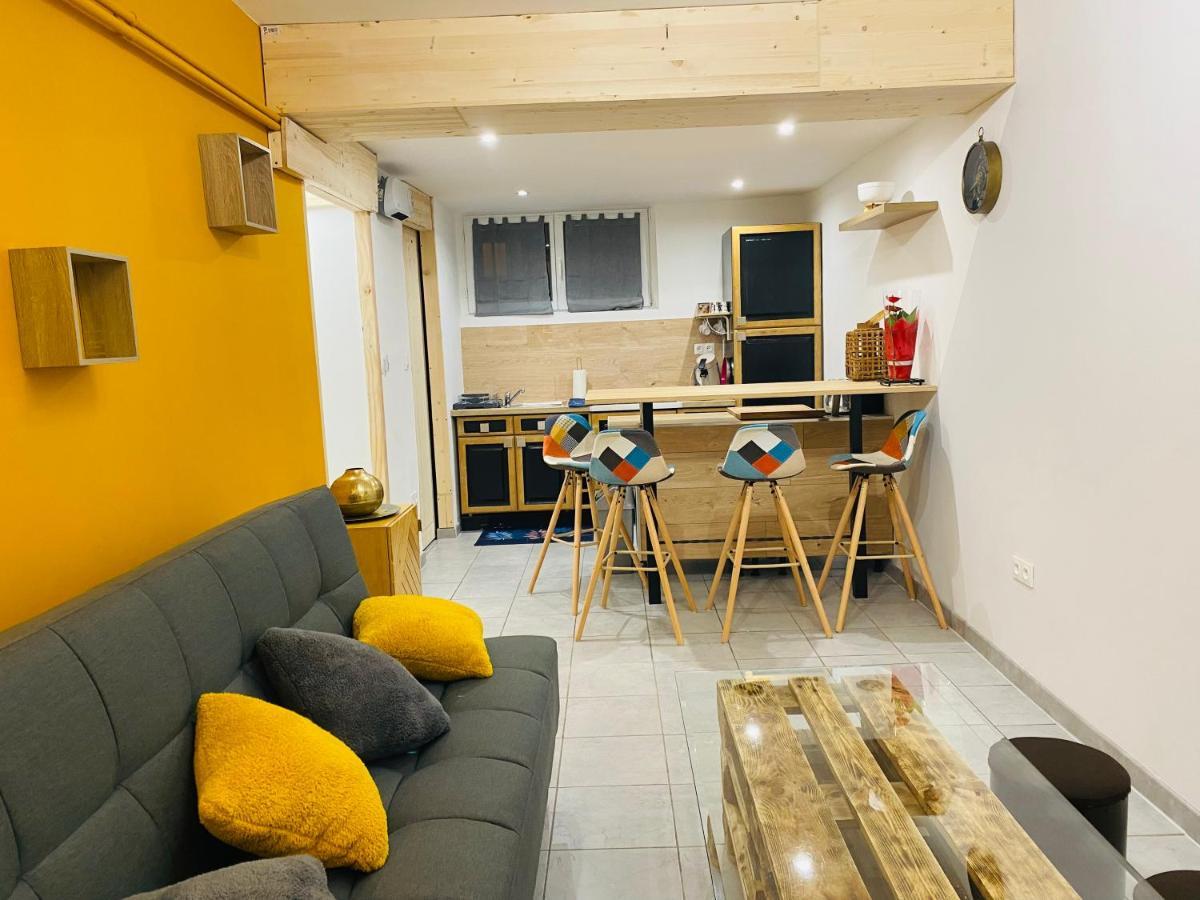 Studio 40M2 Plein Pied Avec Parking Jussac Экстерьер фото